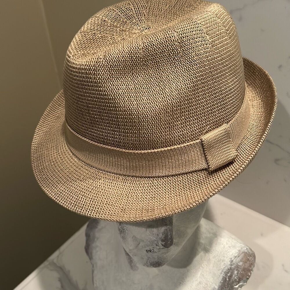 Pierre Cardin Khaki Knit Fedora